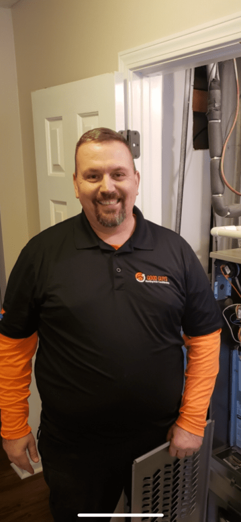 air conditioning and furnace repair man