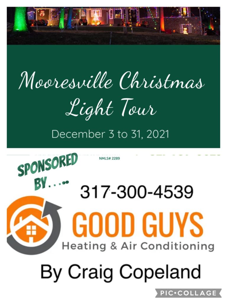 heating repair company in Mooresville Indiana supporting the Mooresville Christmas Light Tour.