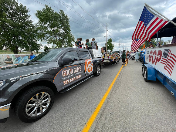 greenwood Indiana parade heating and cooling company