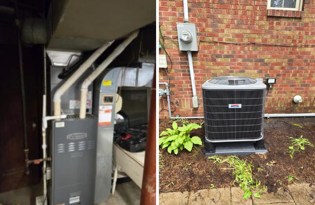 Residential air conditioner replacement