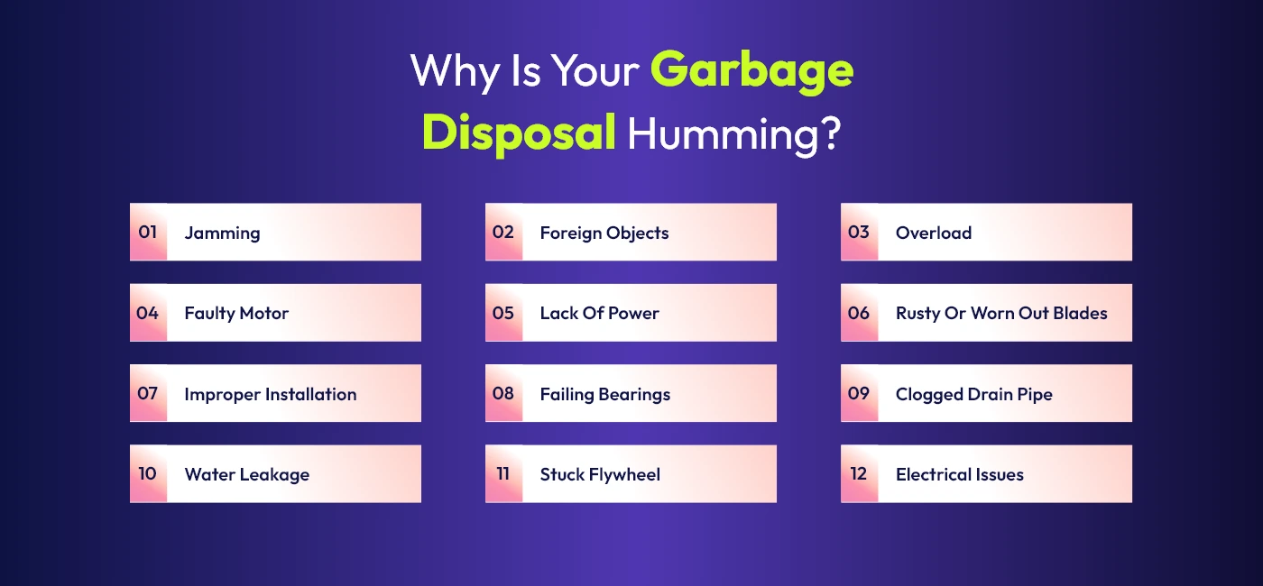 Why Is Your Garbage Disposal Humming