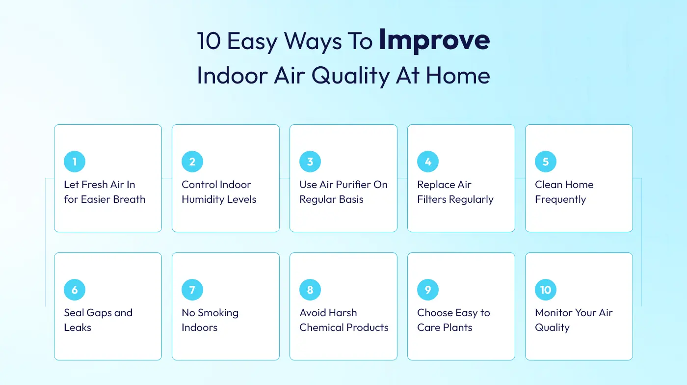 Ways To Improve Indoor Air Quality At Home