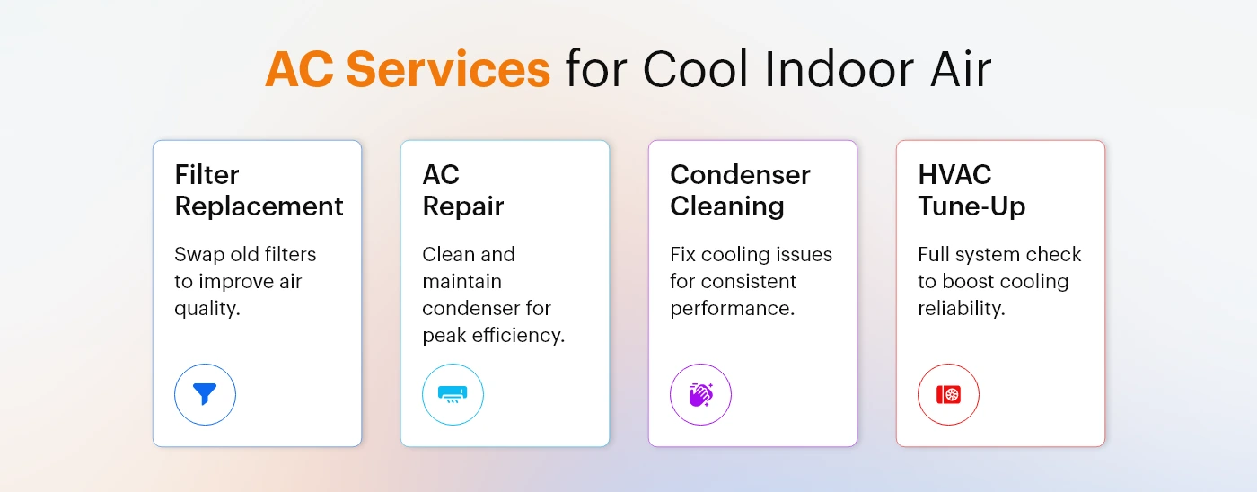 AC Services for Cool Indoor Air